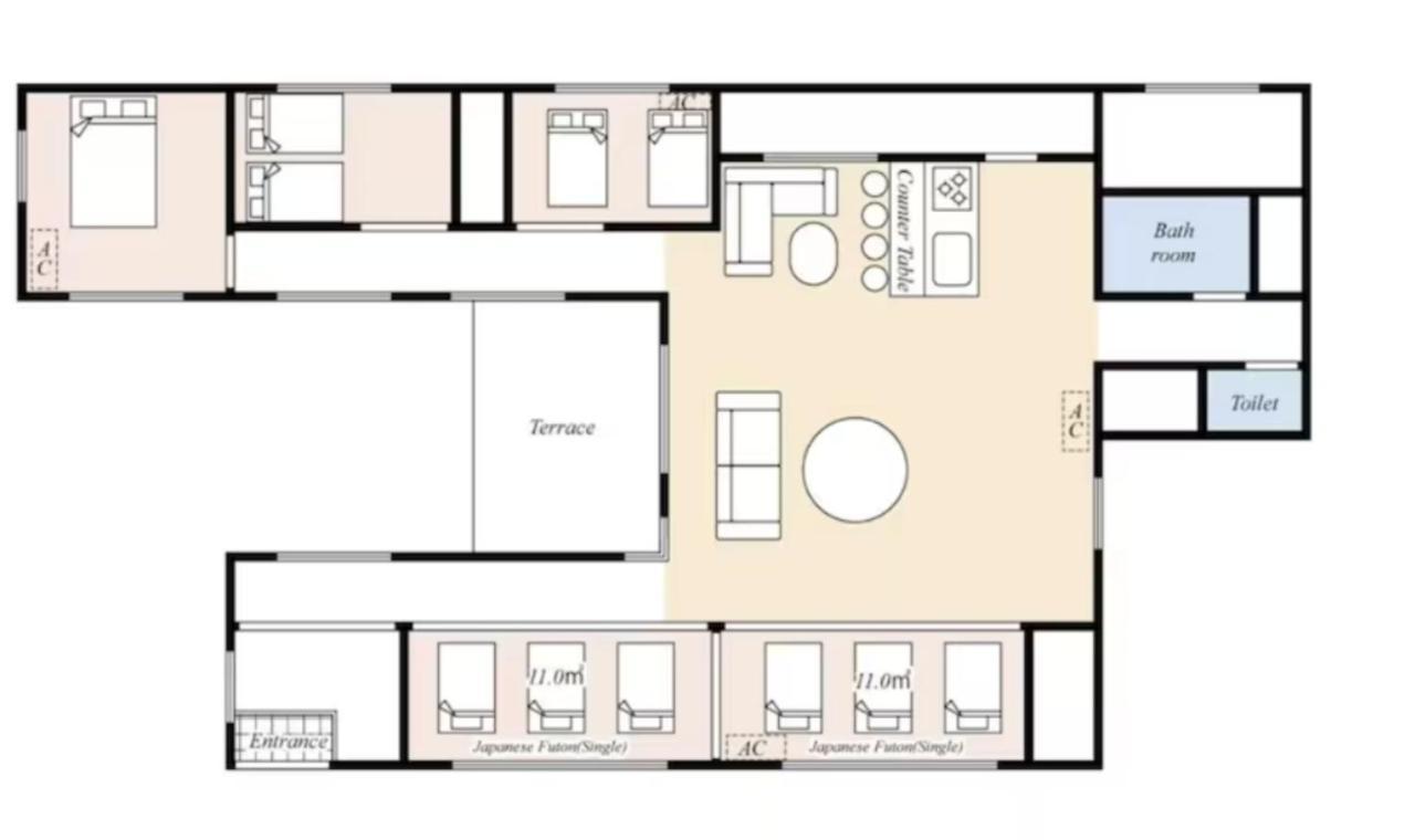 Guesthouse Akabana Miyakojima  Eksteriør billede
